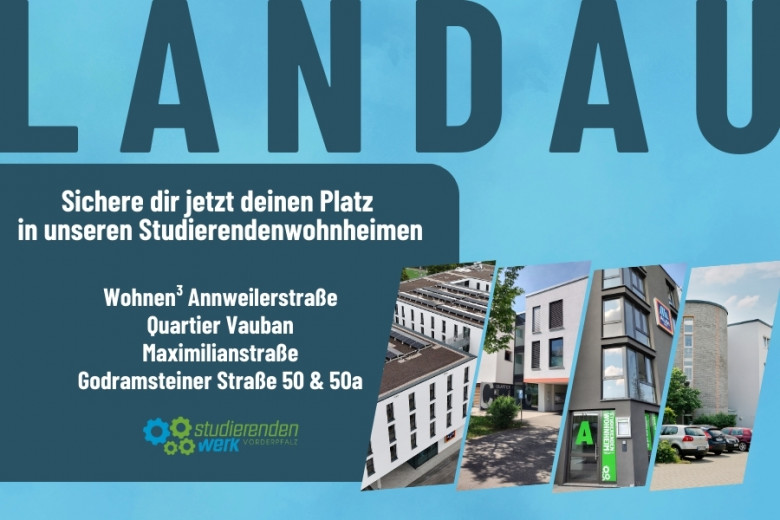 Dormitories in Landau - Apply now!