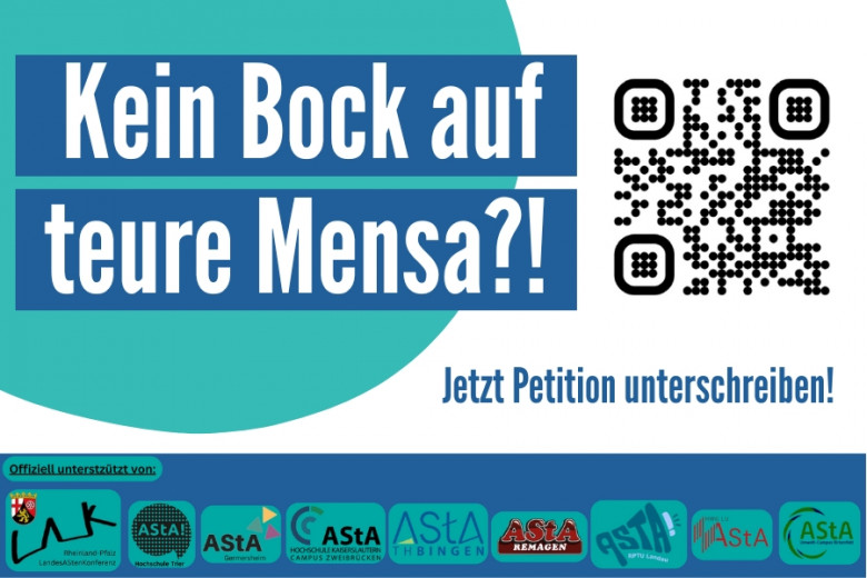 Petition "Kein Bock auf teure Mensa"
