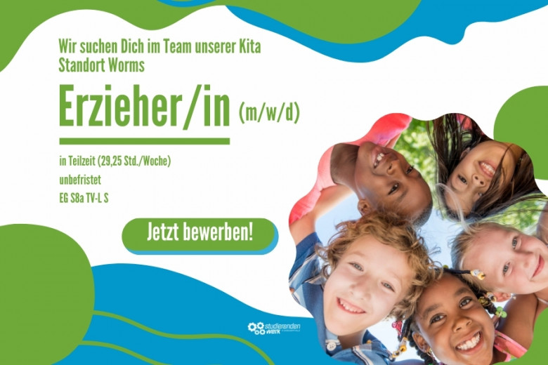 Worms: We are looking for you as an educator (m/f/d)