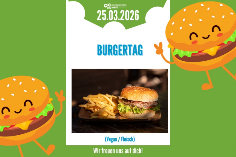 Aufgepasst! Am 25.3. ist wieder BURGERTAG in Worms