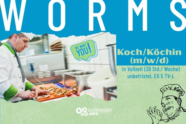 We are looking for you as a chef (m/f/d) in Worms We are looking for you as a chef (m/f/d) in Worms