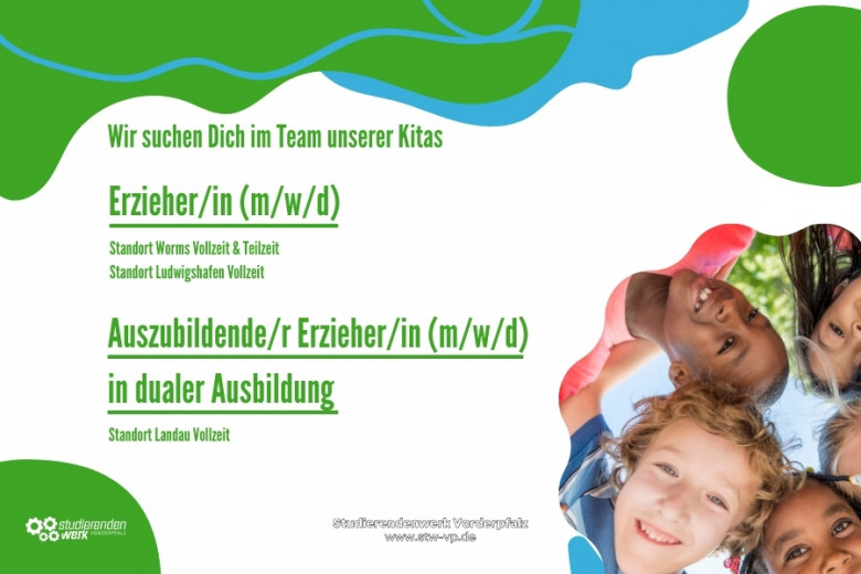 Wir suchen Dich als Erzieher/in (m/w/d)