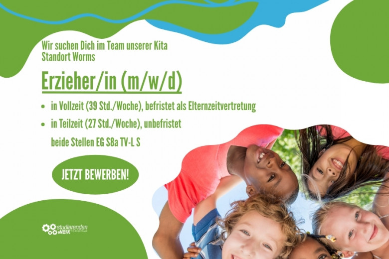 We are looking for you as an educator (m/f/d)